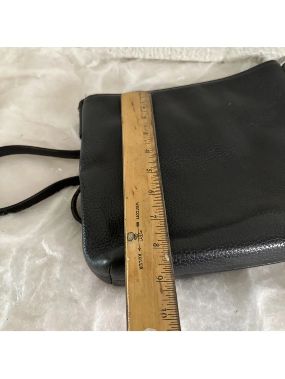 KATE SPADE BLACK PEBBLED LEATHER CHESTER STREET DESSI CROSSBODY